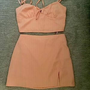 Forever 21 matching pink set